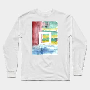 "Endless Summer" Abstraction Long Sleeve T-Shirt